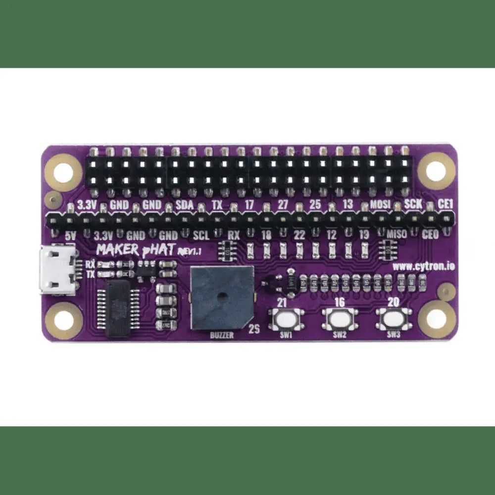 Cytron Maker pHAT: Simplifying Raspberry Pi for Education