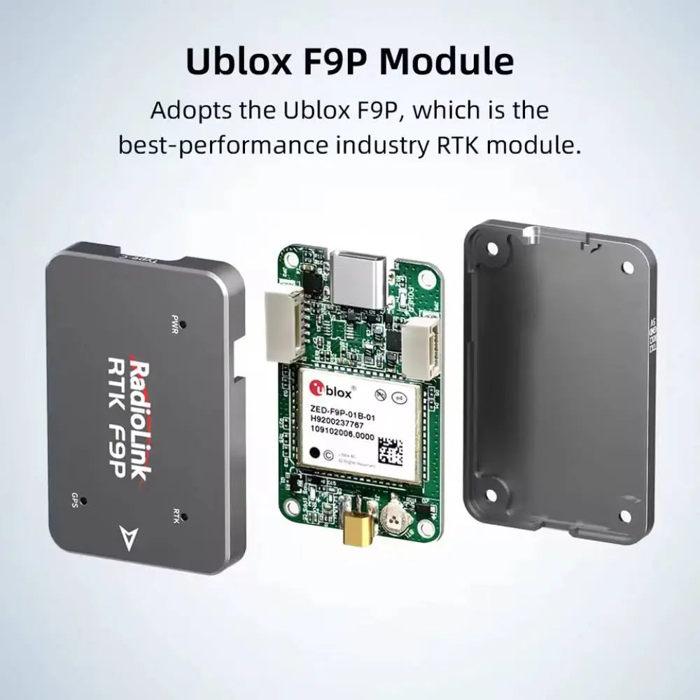 Radiolink RTK F9P Receiver Centimeter-level RTK w/ Base Station ANT-B10