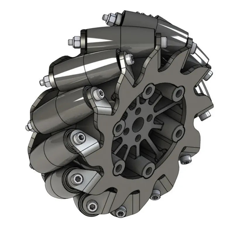 AndyMark 4in. BB Mecanum Wheel Nub Bore Right