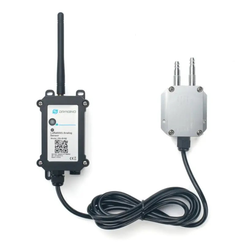 Dragino PS-LB-D LoRaWAN Differential Pressure Sensor (8500mAh Li/SOCl2 / EU868 / 0-1KPa)