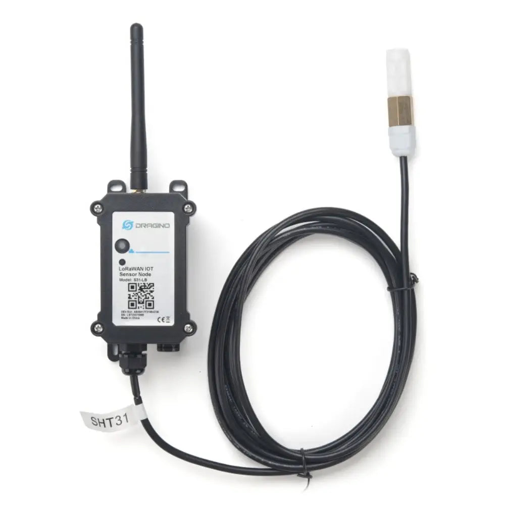 Dragino S31-LB LoRaWAN Outdoor Temp. & Humidity Sensor (8500mAh Li/SOCl2 / EU868)