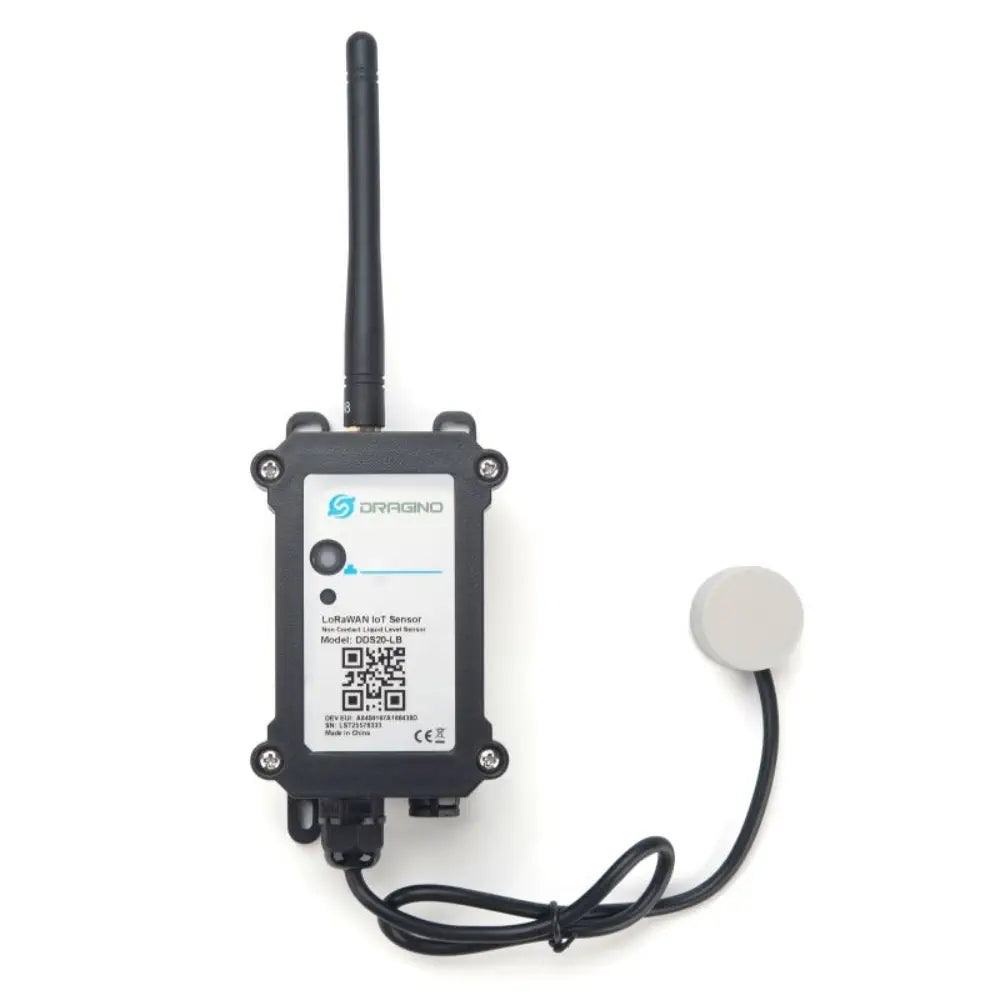 Dragino DDS20-LB LoRaWAN Ultrasonic liquid level sensor (8500mAh Li/SOCl2 / EU868)