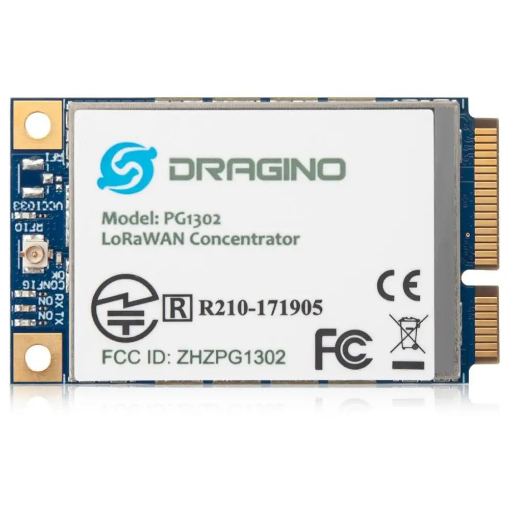 Dragino PG1302 LoRaWAN Concentrator (EU868)