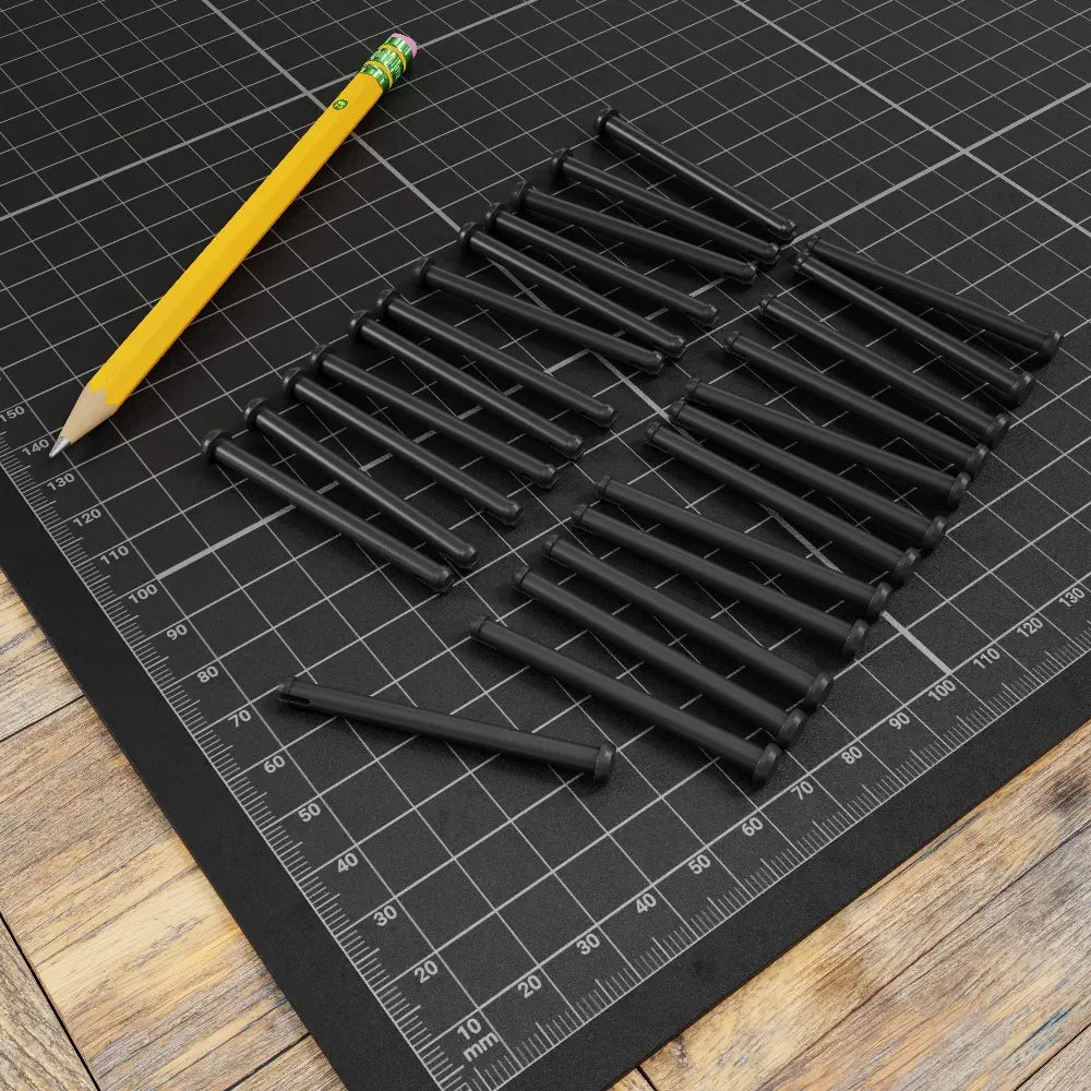ServoCity Plastic Track Connecting-Pin (4mm Diameter, 48mm Length) - 25 Pack
