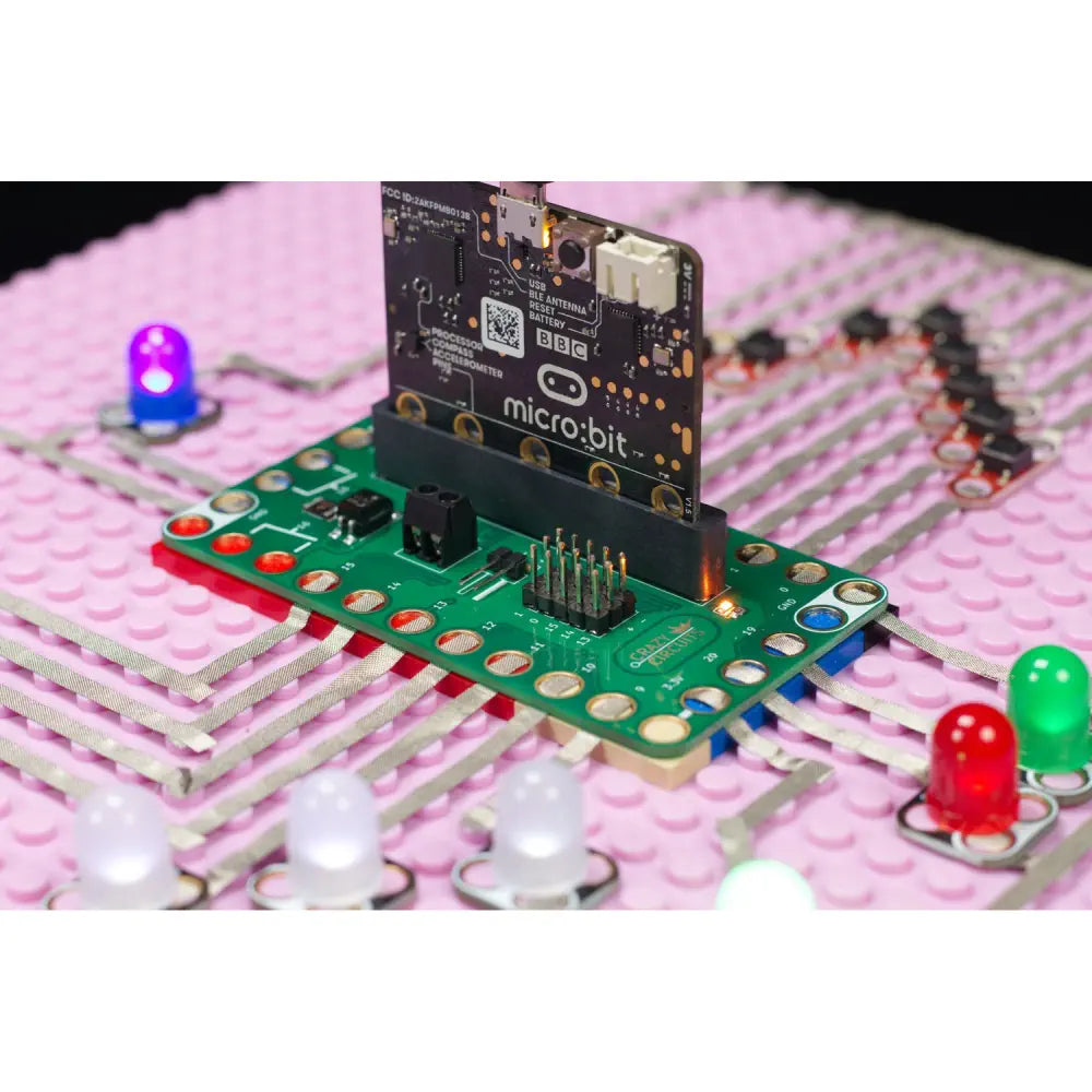 Crazy Circuits Classroom Set: Bit Board w/o micro:bit (25 Pack)