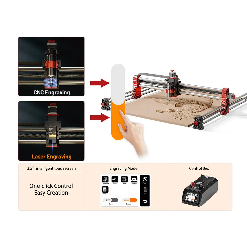 Twotrees TTC-H40 CNC Router Machine