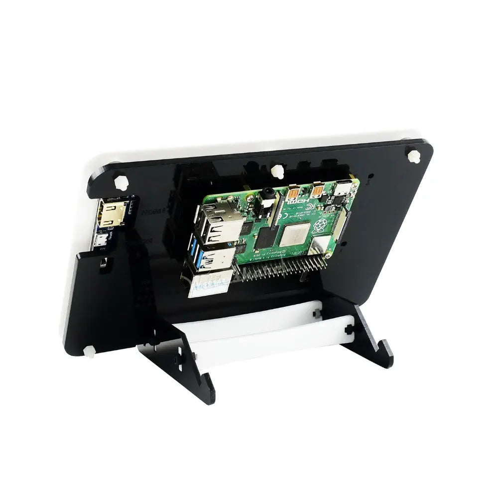 Waveshare 7in Capacitive Touch LCD Display Kit for Raspberry Pi 4 w/ UK Plug
