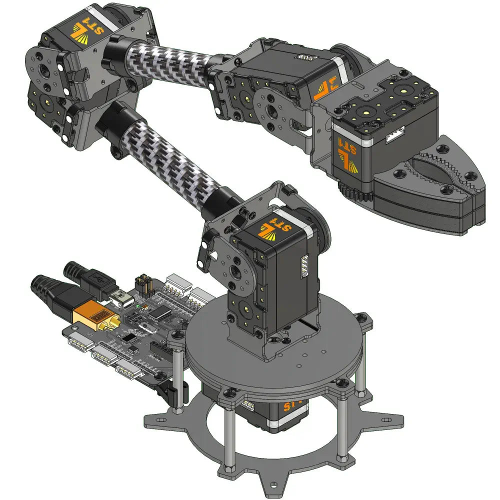 Lynxmotion SES-V2 Robotic Arm (4 DoF) w/ Smart Servos Kit