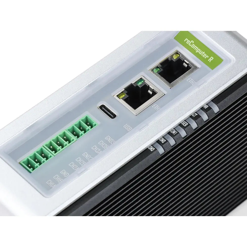 reComputer R1225 LoRaWAN Gateway & Industrial Controller (EU868), CM4-Powered  4GB RAM, 32GB EMMC