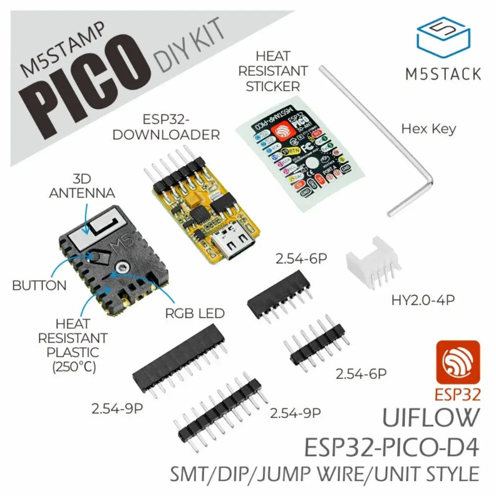 M5Stack M5Stamp Pico DIY Development Kit