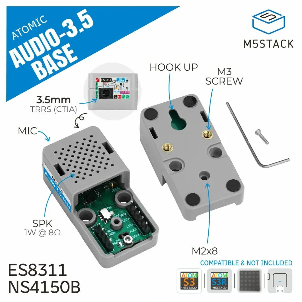 M5 Atomic Audio 3.5 Base