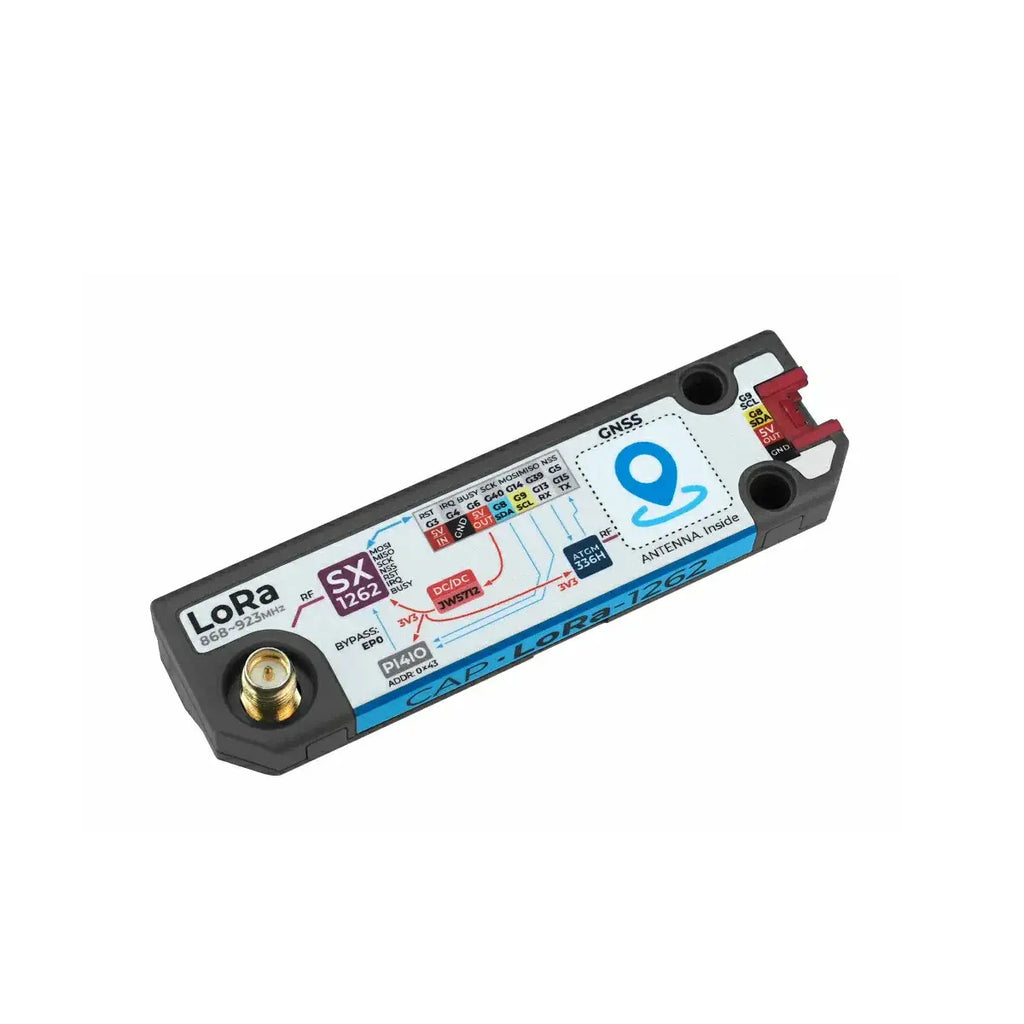 M5Stack Cap LoRa 1262 Communication Module for Cardputer Adv (SX1262, ATGM336H)
