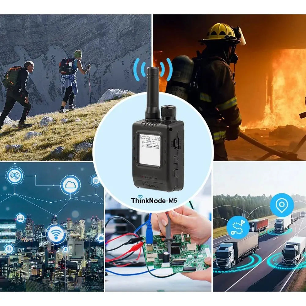 ThinkNode M5 Walkie-Talkie Pro Meshtastic (LoRa) Signal Transceiver ESP32-S3 1.54” Screen GPS 868 MHz