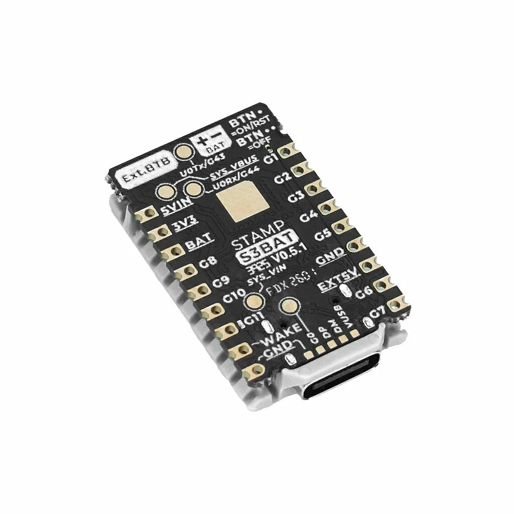 M5Stack M5StampS3 BAT Module w/ Battery Connector