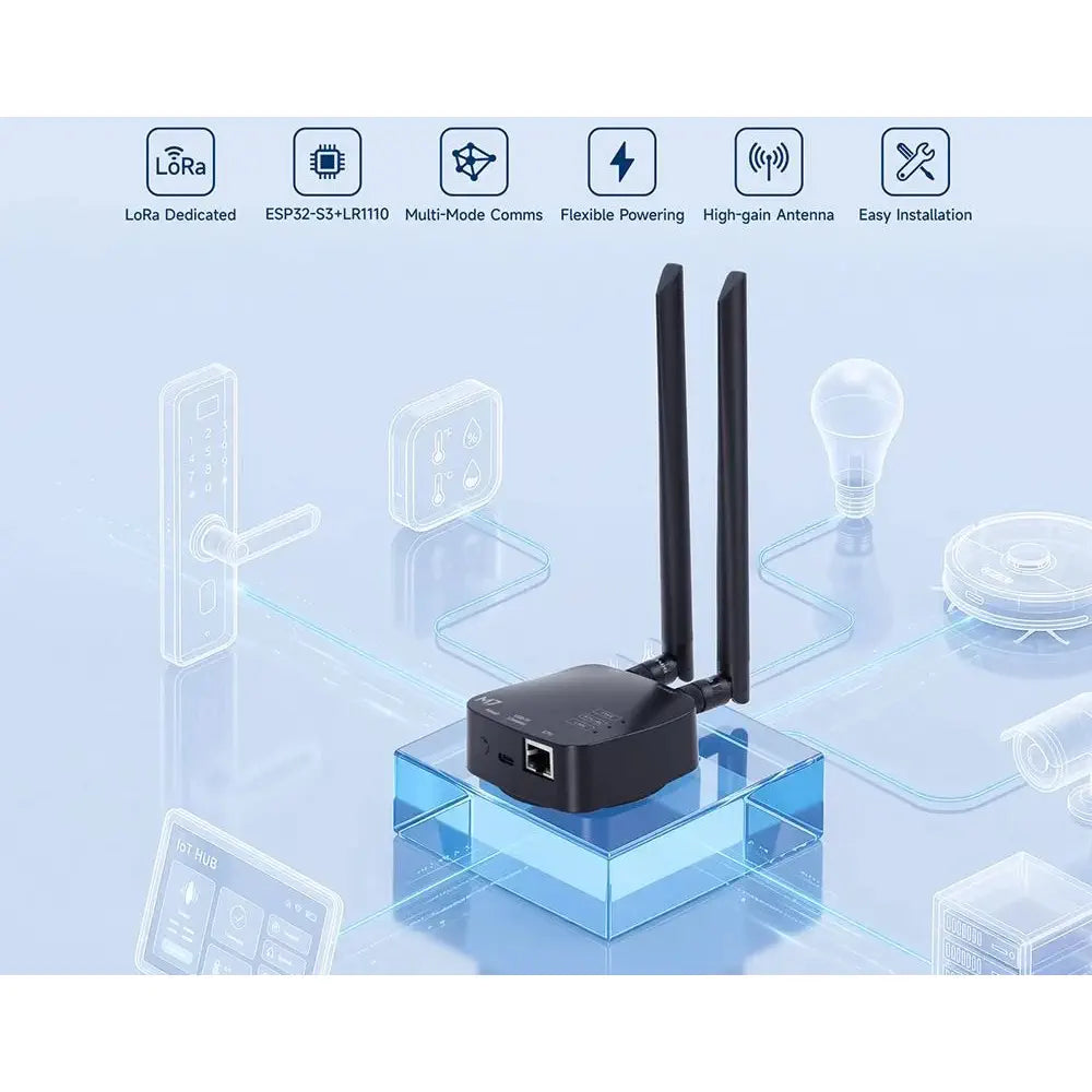ThinkNode M7 Meshtastic Wireless Communication Gateway, PoE Power, ESP32-S3, LR1110