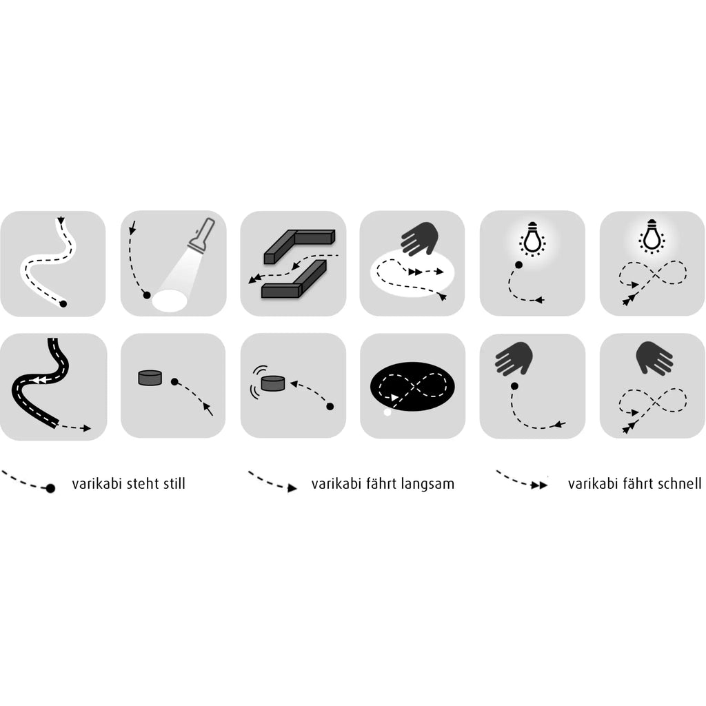 varikabi 7-Pack – Artificial Life Robot Kit with Patented Sensor Technology