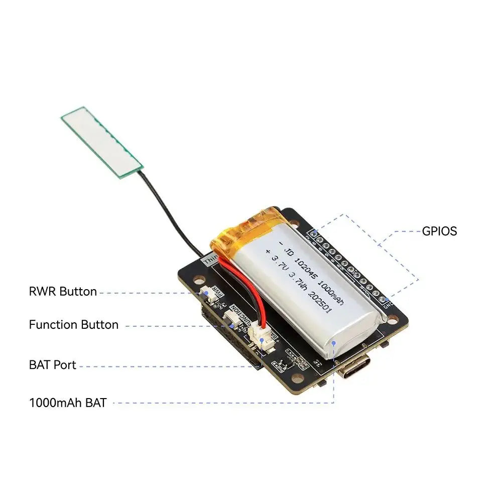 ThinkNode M2 Meshtastic (LoRa) Signal Communication Device ESP32-S3 w/ 1.3" OLED Display & Battery