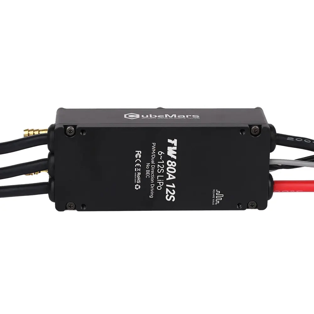 CubeMars TW-80A-12S Underwater Electronic Speed Controller (2x)