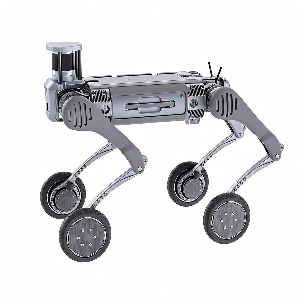 Unitree B2-W Wheeled Industrial-Grade Quadruped Robot Dog w/ Nav Kit