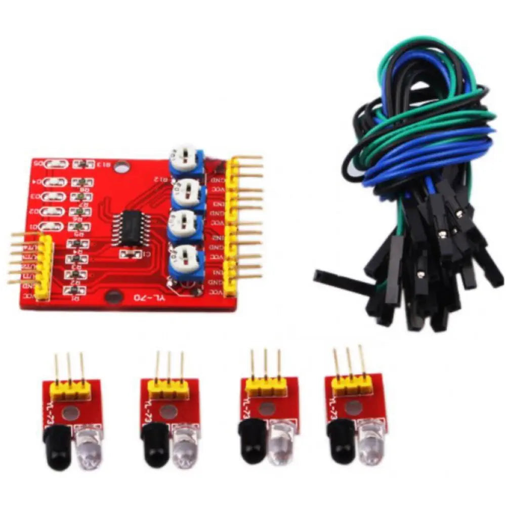 4-way Infrared Tracking Sensor