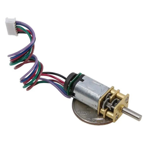 Premium N20 Gear Motor 298:1 Ratio, 90 RPM, w/ Encoder