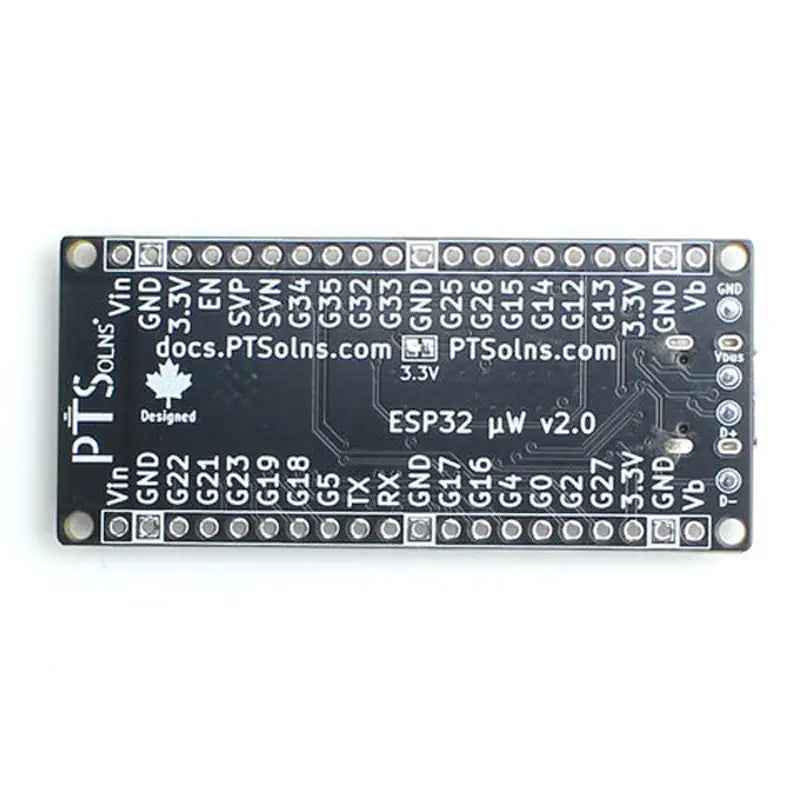 PTSolns ESP32 microWatt Development Board Microcontroller
