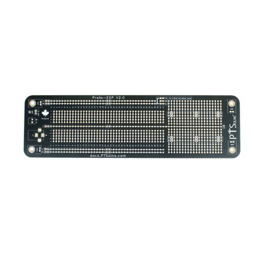PTSolns Proto-ESP Prototyping Solderable Breadboard for ESP32/ESP8266 (3x)