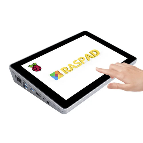 Raspad 3-A Portable Raspberry Pi Tablet to Learn & Program in Mins (US Plug, w/o RPi 4)