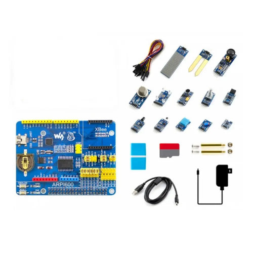 Raspberry Pi 4 Model B Sensor Kit w/ 13 Sensors & EU Plug w/o Raspberry Pi