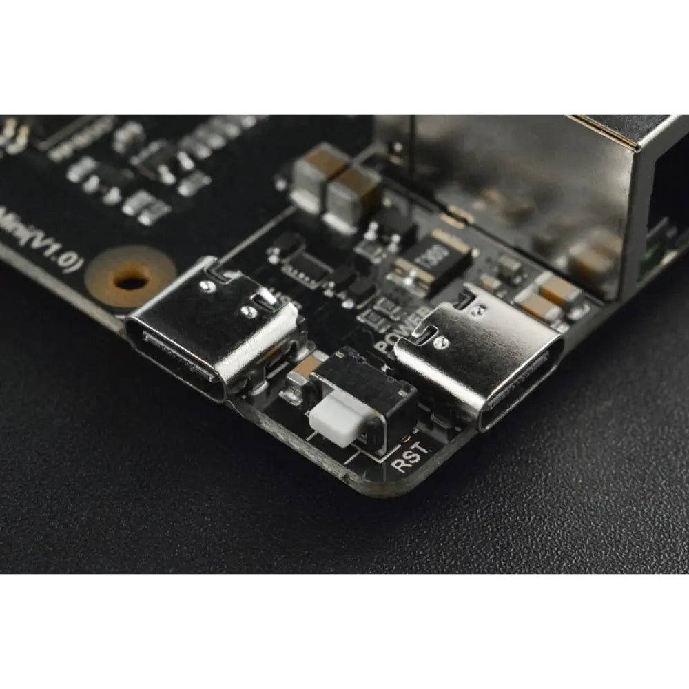 Raspberry Pi Compute Module 4 IoT Router Carrier Board Mini w/ Metal Cooling Case