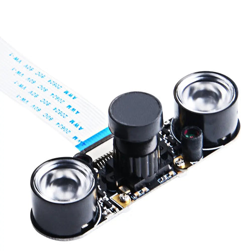 Night Vision Camera Module 5MP OV5647 w/ Adjustable Focus for Raspberry Pi