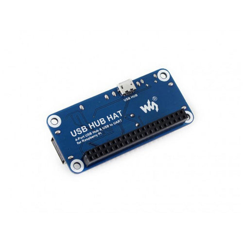 Raspberry Pi Zero W w/ USB HUB HAT (Pack D)