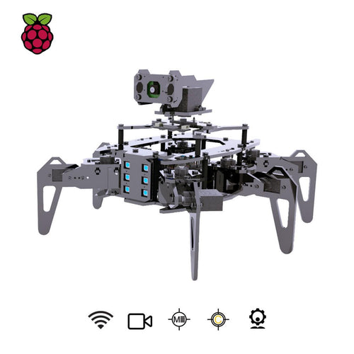 Adeept RaspClaws Hexapod Spider Robot Kit for Raspberry Pi