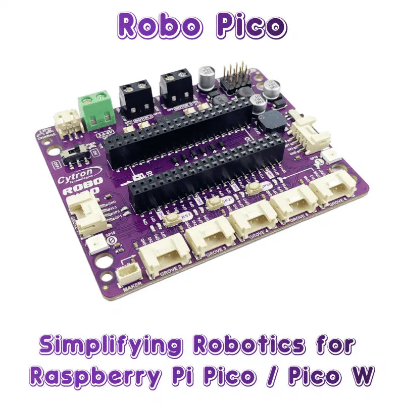Robo Pico: Simplifying Robotics for RPi Pico/Pico W (Robo Pico,RPi Pico ...