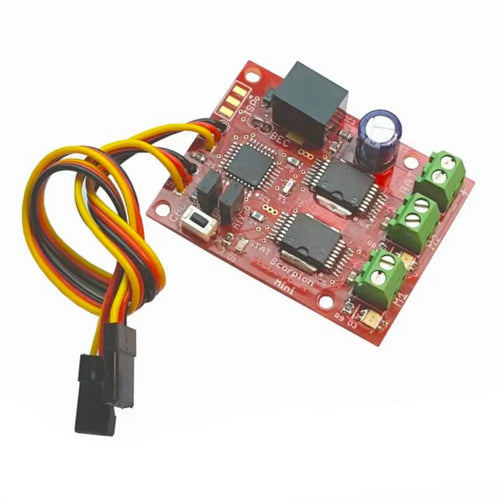 Robot Power Scorpion Mini Dual Channel R/C H-Bridge Motor Controller 6.5A, 6-28V