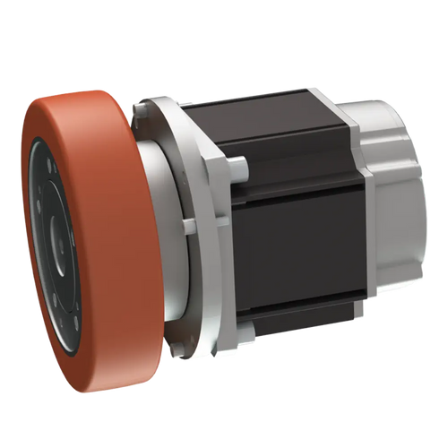 RoboteQ 142mm Frame Motor, Gearbox & Wheel Assembly for2000Kg Mobile Robot. no Brake