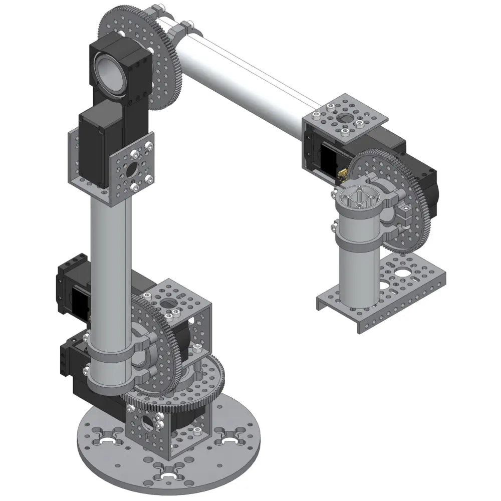 RobotShop M100RAK V4 Modular Robotic Arm Kit (No Electronics) - RobotShop
