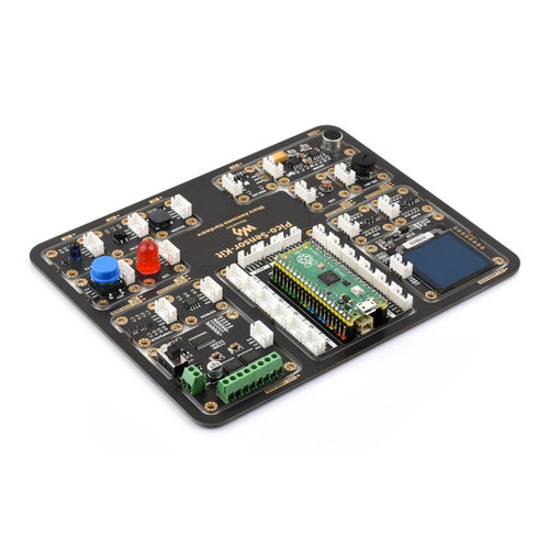 RPi Pico Entry-Level Sensor Kit w/ Pico H Expansion Board & 15 Modules