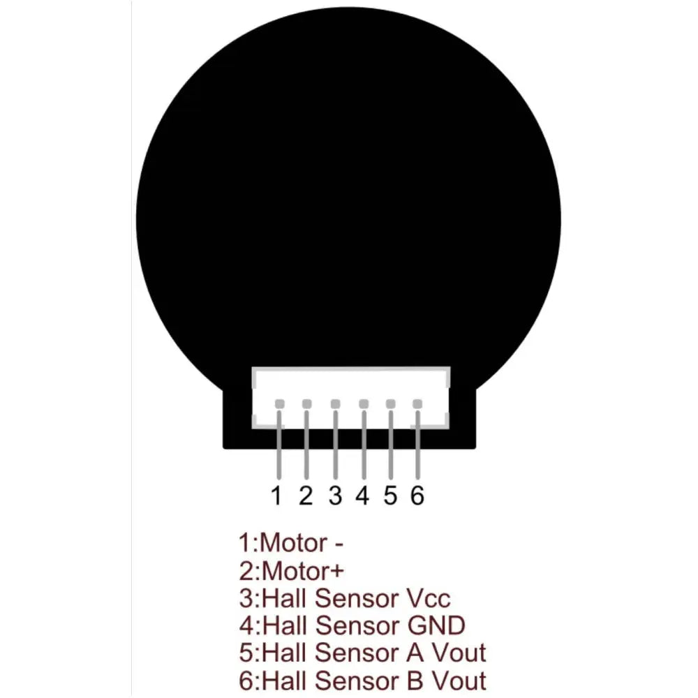 Rubber Wheel & Motor Kit