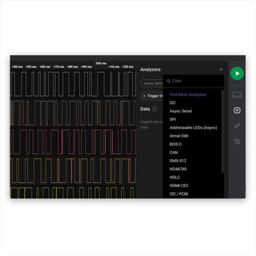 Saleae Logic Pro 16 Logic Analyzer 16 Channels & 100MHz (Red)