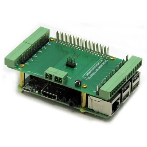 Sequent Microsystems 16 Universal Inputs 8-Layer Stackable HAT for Raspberry Pi