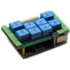 Sequent Microsystems 8 Relays 4A/120V 8-Layer Stackable HAT for Raspberry Pi
