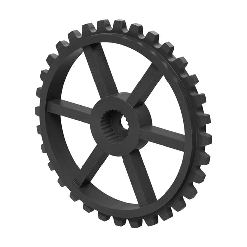 ServoCity 0.1227" Pitch, 32 Tooth Nylon Servo Sprocket W/ 24 Tooth Spline