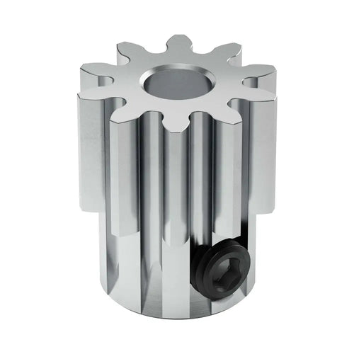 ServoCity 10T, 0.125" (1/8) Bore 32P Shaft Mount Pinion Gear (Steel)