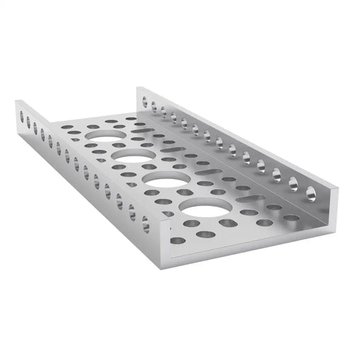 ServoCity 1121 Series Low-Side U-Channel (4 Hole, 120mm Length)