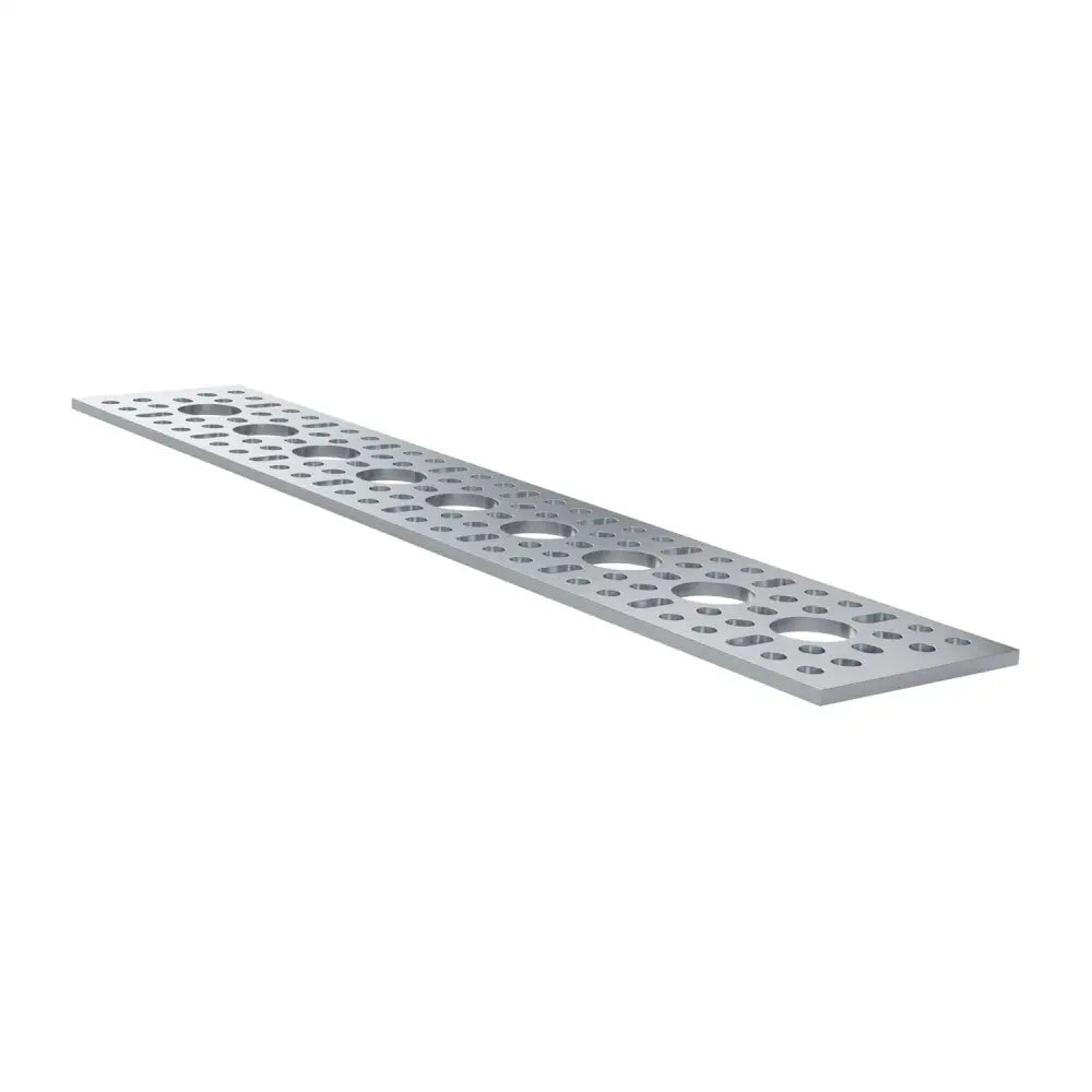 ServoCity 1123 Series Pattern Plate (1 x 9 Hole, 43 x 240mm)