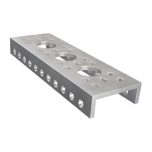 ServoCity 1143 Series Mini Low-Side U-Channel (3 Hole, 96mm Length)