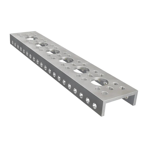 ServoCity 1143 Series Mini Low-Side U-Channel (6 Hole, 168mm Length)
