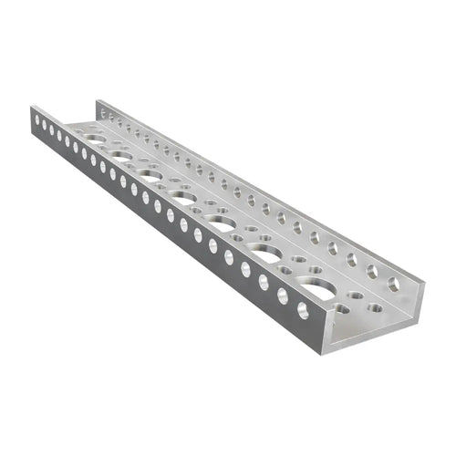 ServoCity 1143 Series Mini Low-Side U-Channel (7 Hole, 192mm Length)