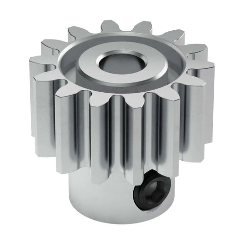 ServoCity 14T, 0.125" (1/8) Bore 32P Shaft Mount Pinion Gear (Steel)